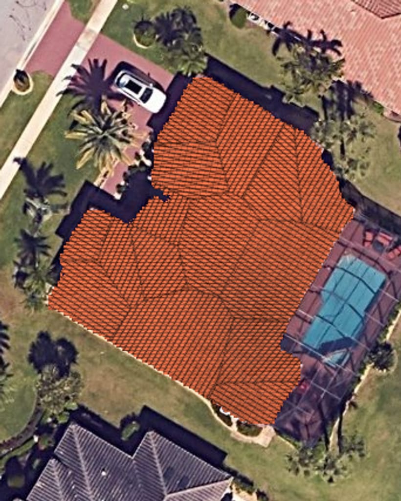 The same home with a new roof